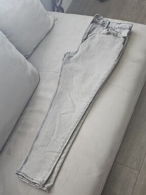 Old Navy Mens Light Gray Jeans 34x30